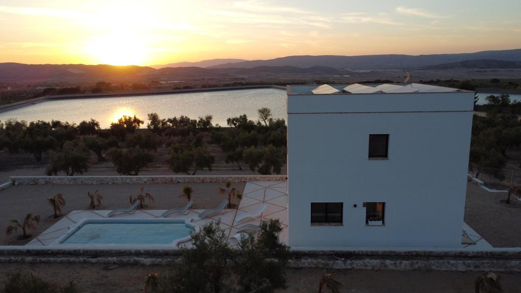 Casita Del Embalse Con Encanto Biar Zewnętrze zdjęcie
